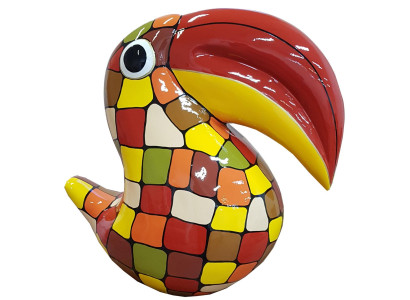 Abstrakte Deko Figur Statue Skulptur 65cm Figuren Statuen Skulpturen Tukan A707B