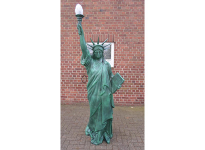 Stehleuchte Lampe 238cm Freiheitsstatue Liberty USA Dekoration Statue Leuchte