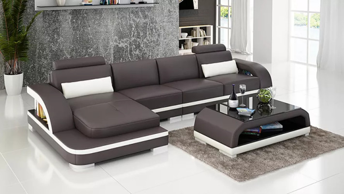Wohnlandschaft Ecksofa Couch Polster Garnitur Designer Couchen Sofas 2tlg Set