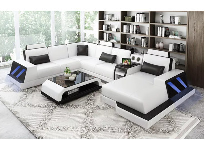 Ecksofa Polster Ecksofa UForm Designer Sofa Wohnlandschaft Ecksofas Ledersofa