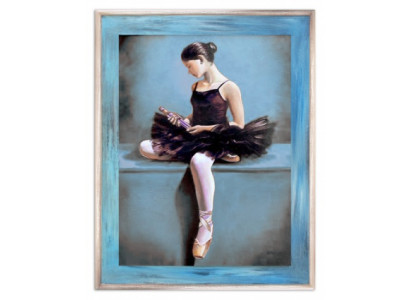 „Tanzende Ballerina“ Handarbeit Ölbilder Gemälde Leinwand Ölbild G17197