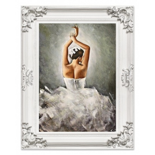 Tänzerin Handarbeit Ölbilder Gemälde Leinwand Ölbild Bild Bilder G97383