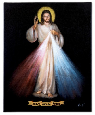 Jesus, ich vertraue auf dich Handarbeit Ölbilder Gemälde Leinwand G17389