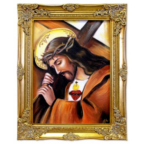 Der leidende Christus Handarbeit Ölbilder Gemälde Leinwand Ölbild G01605