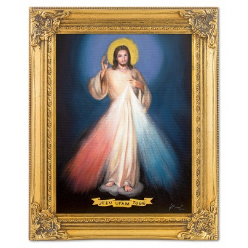 Divina Misericordia Handarbeit Ölbilder Gemälde Leinwand Ölbild G120040