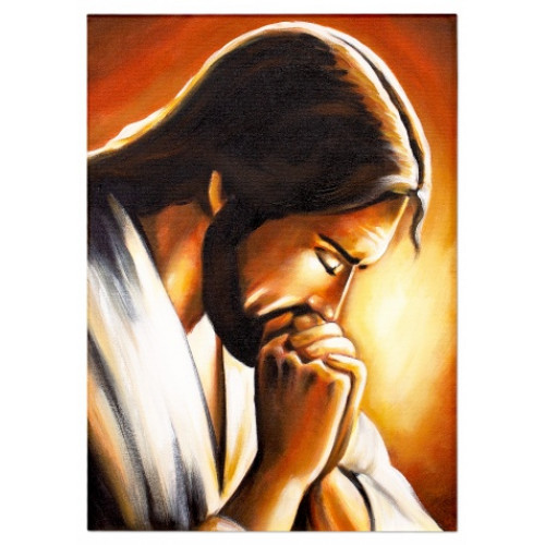 Der nachdenkliche Christus Handarbeit Ölbilder Gemälde Leinwand G00251