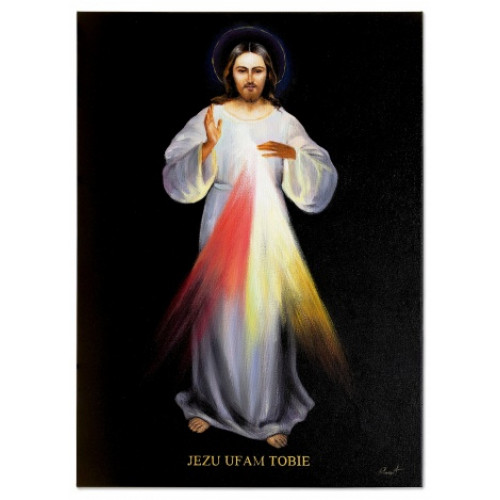 Jesus, ich vertraue auf dich Handarbeit Ölbilder Gemälde Leinwand G112771