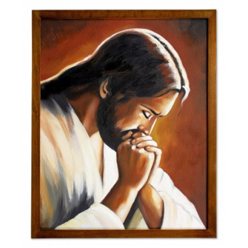 Gebetender Christus Handarbeit Ölbilder Gemälde Leinwand Ölbild G119933