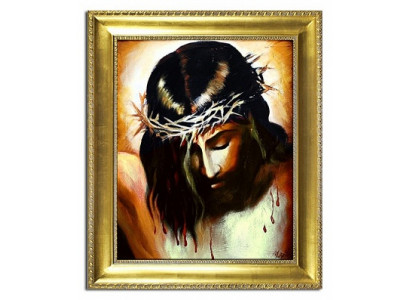 Der gekränkte Christus Handarbeit Ölbilder Gemälde Leinwand Ölbild G04227