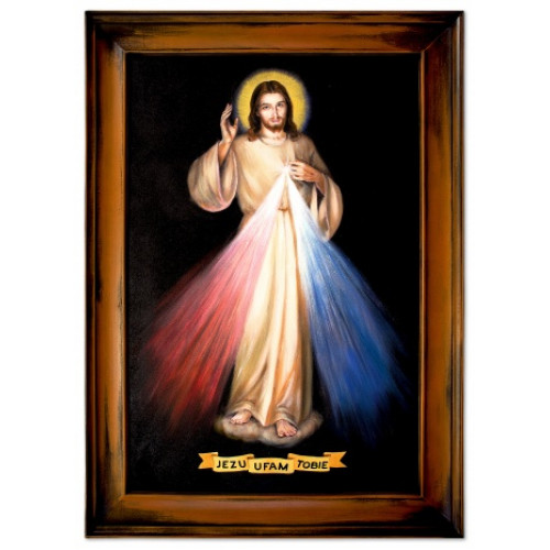 Jesus der Barmherzige Handarbeit Ölbilder Gemälde Leinwand Ölbild G119973