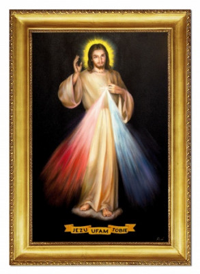Jesus, ich vertraue auf dich Handarbeit Ölbilder Gemälde Leinwand G111868