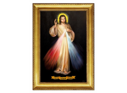 Jesus, ich vertraue auf dich Handarbeit Ölbilder Gemälde Leinwand G111868