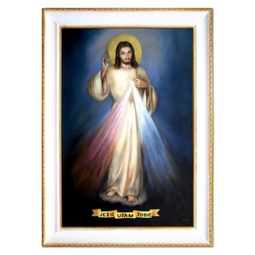 Jesus, ich vertraue auf dich Handarbeit Ölbilder Gemälde Leinwand G119939