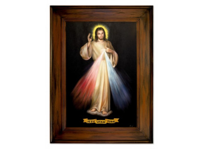 Jesus, ich vertraue dir Handarbeit Ölbilder Gemälde Leinwand G119941