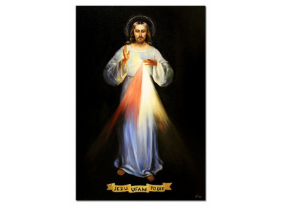 Jesus, ich vertraue auf dich Handarbeit Ölbilder Gemälde Leinwand G119326