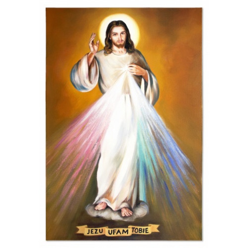 Jesus, ich vertraue auf dich Handarbeit Ölbilder Gemälde Leinwand G119324