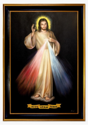 Der barmherzige Jesus Handarbeit Ölbilder Gemälde Leinwand Ölbild G119942