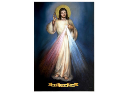 Jesus, ich vertraue dir Handarbeit Ölbilder Gemälde Leinwand G119392