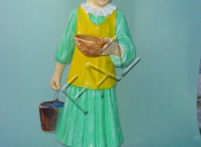 Design Mädchen  Figur Statue Skulptur Figuren Skulpturen Dekoration Deko Garten