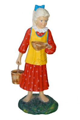 Design Mädchen  Figur Statue Skulptur Figuren Skulpturen Dekoration Deko Garten