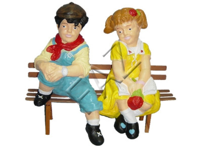Design Kinder Figur Statue Skulptur Figuren Skulpturen Dekoration Deko Garten