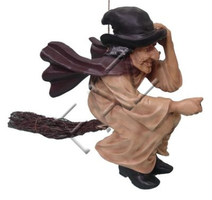 Design Hexe  Figur Statue Skulptur Figuren Skulpturen Dekoration Deko Neu B286