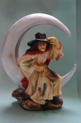 Design Hexe Figur Statue Skulptur Figuren Skulpturen Dekoration Deko B391 Neu