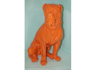 Design Hund Figur Statue Skulptur Figuren Skulpturen Dekoration Deko Neu