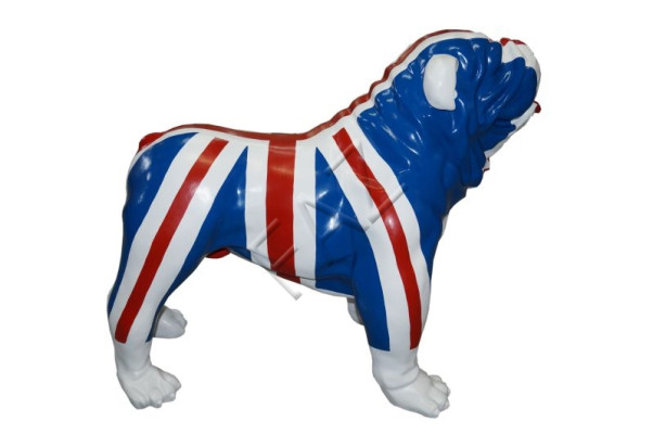 Design Hund Figur Statue Skulptur Figuren Skulpturen Dekoration Deko Neu England