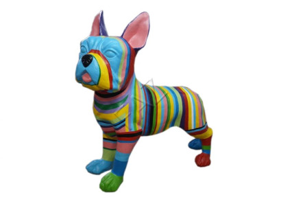 Design Hund Figur Statue Skulptur Figuren Skulpturen Dekoration Deko C545R Neu