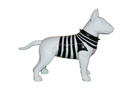 Design Hund  Figur Statue Skulptur Figuren Skulpturen Dekoration Deko Kampf Dog