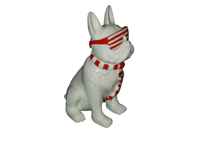 Design Hund Figur Statue Skulptur Figuren Skulpturen Dekoration Deko Neu