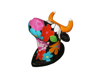 Design Kuh Figur Statue Skulptur Figuren Skulpturen Dekoration Deko Neu