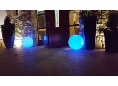 Garten Leuchten Kugel Leuchte Lampe Deko Lampe Beleuchtung außenbeleuchtung 50cm