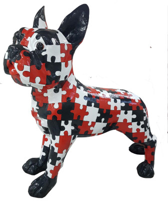 Abstrakte Deko Figur Statue Skulptur 178cm Figuren Statuen Skulpturen Hund P155