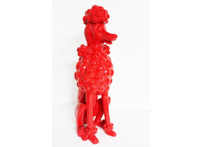 Abstrakte Deko Figur Statue Skulptur 63 cm Figuren Statuen Skulpturen Pudel A462