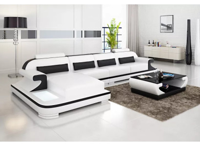Eckcouch Ledercouch Wohnzimmer Sofa Polster Design Couchen Sofas Ledergarnitur