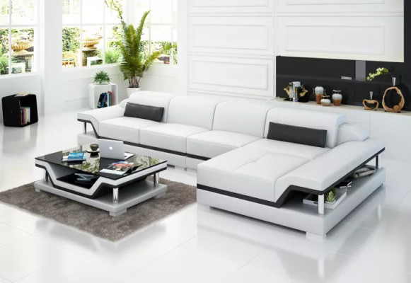 Wohnlandschaft Ecksofa Couch Polster Garnitur Designer Couchen Sofas 2tlg Set