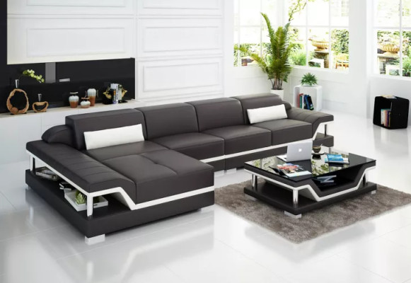 Wohnlandschaft Ecksofa Couch Polster Garnitur Designer Couchen Sofas 2tlg Set