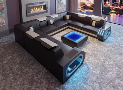 Design Wohnlandschaft Ecksofa Sofa Sofas Eckgarnitur Couchen Neu Polster Couch