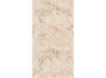 Teppich Wohnzimmerteppich Geometrisches Muster Gradient Braun Beige