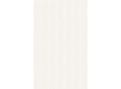 Teppich Kurzflor Klassisch Weiß Geometrisches Muster Einfarbig Unifarben