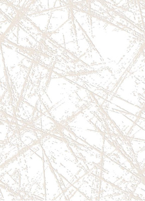 Wohnzimmerteppich Teppich Weiß Abstrakt Linien Muster Kurz Flor Rechteck