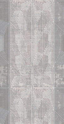 Teppich Bodenbelag Kunstfaserteppich Abstrakt Muster Grau Kurzflor Flur