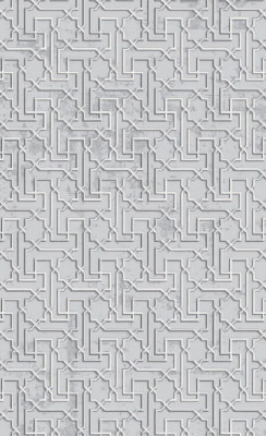 Abstrakter Geometrisches Muster Wohnzimmerteppich Teppich Kurzflor Grau