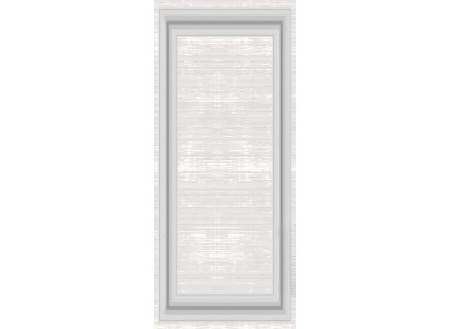 Teppich Kunstfaserteppich Bodenbelag Grau Bordüre Ornament Foyer Flur Teppiche