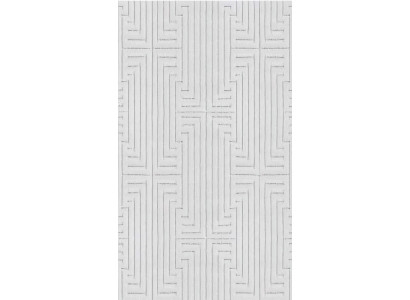 Beige Teppich Kurzflor Geometrisches Design Abstrakte Optik 3D Effekt Teppiche