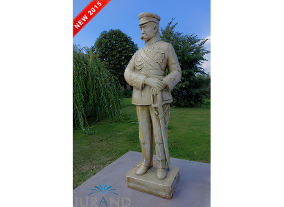 GARTENFIGUR STEINFIGUR FIGUR GARTEN SKULPTUR STEINGUSS FROSTFEST 68 cm - 1629