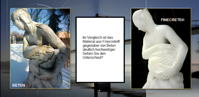GARTENFIGUR STEINFIGUR FIGUR GARTEN SKULPTUR STEINGUSS FROSTFEST 76 cm - 1589