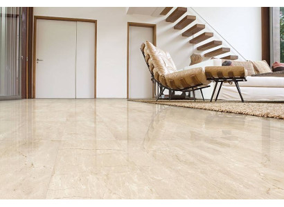 30x60 5m² Marmor Boden Naturstein Boden Belag Fliesen Crema Marfil Fliese Neu